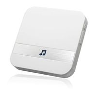 Multi-tone Plug-in Doorbell Chime for Wireless Video Doorbell V5, V6 and V7 (White)