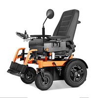 New Chair Pride Mobility Travel Electric Powerchair, Lightweight Portable Smart Chair Personal Mobility Scooter Wheelchair, Folding Electric Powered Wheelchair ZZLYY