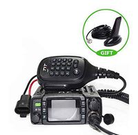 TYT TH-8600 Mini Dual Band IP67 Waterproof Mobile Transceiver 136-174MHz/400-480MHz 25W Amateur Car Radio HAM Mobile Radio + USB Programming Cable with CD Driver