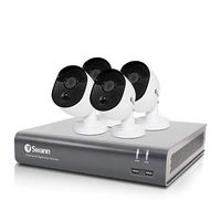 Swann 4 Camera 4 Channel 1080p DVR Security System | 1TB HDD, Heat & Motion Sensing + Night Vision