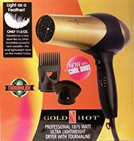 GOLD 'N HOT PROFESSIONAL 1875W LIGHT WEIGHT IONIC DRYER WITH TOURMALINE GH2259