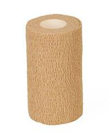 Cohesive Bandage, 2 In x 5 yd., Tan, PK36