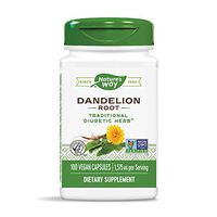 Nature's Way Dandelion Root, 1,575 mg per serving, Non-GMO, Gluten Free, Vegetarian, 100 Capsules
