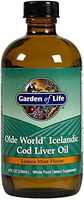 Garden of Life - Olde World Icelandic Cod Liver Oil  Lemon mint flavour, 8 fl oz liquid
