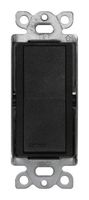 Lutron Claro On/Off Switch, 15 Amp, 3-Way, SC-3PS-MN, Midnight