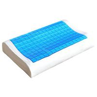 Asher Amada Memory Foam Pillow Contour Cooling Gel Head Neck Support Washable Case