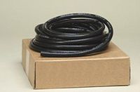 HBD Thermoid NBR/PVC SAE30R6 Fuel Line Hose, 3/8" x 25' Length, 0.375" ID, Black