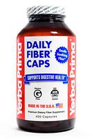 Yerba Prima Daily Fiber Formula, 400 Capsules, 1 Pack