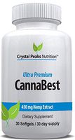 CannaBest | All-Natural Hemp Extract Softgels | Relieve Stress, Anxiety, Inflammation, Pain, Insomnia | Includes Omega 3, 6, 9 Oil for Powerful Joint Health Support and Sleep | 450 mg 30 Softgels