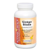 Indiana Botanic Gardens Ultra Ginkgo Biloba 60Mg Capsules, 60 Count (Pack of 2)