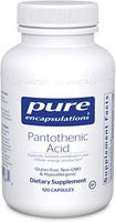 Pure Encapsulations - Pantothenic Acid - Hypoallergenic Supplement Supports Cellular Energy Production, Adrenal and Cardiovascular Health - 120 Capsules