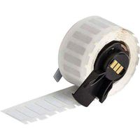 Brady PTL-9-718 BMP71 Label, Static Dissipative Polyimide, Gloss, TLS 2200, TLS-PC Link, 0.200" H x 0.650" W, White, 1 Quantity per Row, 750/Roll (Pack of 750)