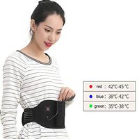 BAYUESHOP Waist Heating pad for Back Lumbar Wireless hot Warmer pad for Pain of Abdominal Stomach with Three Temperature