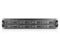 iStarUSA NAS DAGE208UTL-NAS 2U 8Bay 3.5inch SATA 6.0Gb/s Trayless Rackmount Chassis Bare