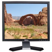 17" Dell 1707FPt DVI LCD Monitor w/USB Hub (Black)