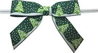 BAYWIND LTD; 2.75" Christmas Tree Twist Tie Bows (X316)- 25pc