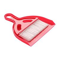Kylin Express 3PCS Creative Commercial/Household Cleaning Tools Mini Broom and Dustpan Plastic Grips Sweep Sets