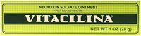 Antibiotic Ointment by Vitacilina  | First Aid Antibiotic Ointment Cream containing Neomycin for Long Lasting Wound Care Protection; 1 Oz