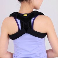 High Quality Kyphosis Correction Belt Scapula Fracture Fixed with Correct with Hunched Shoulders Correction (L: suit for chest circumference 90-110cm, beige)