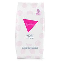 SweetSpot Labs Natural, pH Balanced, Personal Gentle Body Wipes, Unscented, 30 Count | Dermatologist & Gynecologist Tested