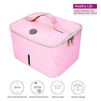 Portable USB LED UV Ste-Rili-zer Bag Baby Clothes Bottle Mask Toy Disinfection Cleaning Bag for Hotel Travel Home