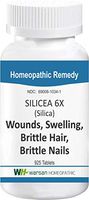 Silicea - Relief from Wound, Swelling, Brittle Hair, Brittle Nails. Tissue Salts - All Natural (6X)