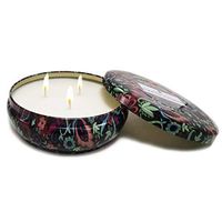 SUPREME LIGHTS ·2017· Aromatherapy Candles, Scented Candles Gift for Women 12oz Portable Travel Tin Candles with Smoke Free and Strongly Fragrant Essential Oils Stress Relief Bath Relaxation