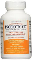 American Health Probiotic CD Intestinal Release System - Promotes Digestive, Intestinal & Immune Health, Encourages Nutrient Absorption - Non-GMO, Vegetarian - 60 Tablets, 60 Total Servings