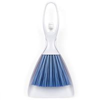 Hand Broom and Dustpan Set, RIZON Mini Dustpan Brush Nesting Tiny Cleanning Whisk Broom Small for Table, Desk, Counertop, Keyboard, Car, Dog, Cat and Other Pets