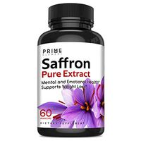 Pure Saffron Extract Capsules - Crocus Sativus, Mental Health, Supports weight loss, Antioxidant - 60 Caps