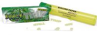 Juicy Jay's 1 1/4 Rolling Papers - Trip Green Mentholicious Flavored - 3 Packs with RPD Kewltube