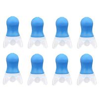 Healifty earplug Aircraft 4 Pairs Professional Aircraft Earplugs Noise Reduction Earplugs for Aircraft Steamer (Blue)