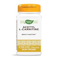 Nature's Way Premium Quality Acetyl L-Carnitine 500 mg Potency, 60 Vcaps