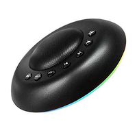 OWIKAR White Noise Sound Machine for Sleeping, 20 Relaxing & Soothing Nature Sounds, Portable Sleep Therapy with Night Light for Home, Office, Travel, Baby & Adults (Black)