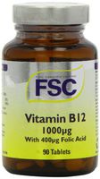 FSC Vitamin B12 1000ug 90 tablet