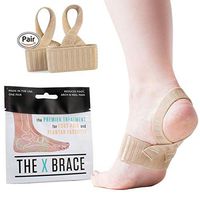 The X Brace The X Brace - The Premier Treatment for Foot Pain and Plantar Fasciitis - 1-Pair, Youth 1 Countbeige
