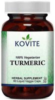 Kovite Turmeric Root Extract 550 mg 95% Curcumaniods - 60 Liquid Veggie Caps