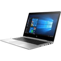 HP 2QU70UT#ABA Elitebook X360 1030 G2 13.3" Flip Design Notebook, Windows, Intel Core I7 2.7 Ghz, 8 GB Ram, 512 GB SSD, Silver