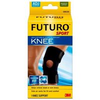 3M Health Care 09039ENT Knee Support, Adjustable, One Size, Black (Pack of 12)