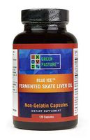 Blue Ice Fermented Skate Liver Oil 120 Caps  (Package may vary)