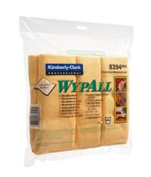 WYPALL MICROFIBRE CLOTHS YELLOW 8394 PK6