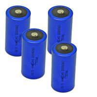 C Size D Size Lithium Battery 3v Count:Pcs (CR26500(Csize), 4)