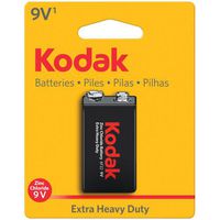 KDKPK9VHZ1 - KODAK K9VHZ-1 30635401 Extra Heavy-Duty Carbon Zinc Batteries (9V; 1 pk)