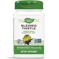 Natures Way Blessed Thistle, 390 milligrams Per Cap, 100 Vegetarian Capsules