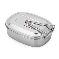 Bowl Bento Box Lunch Box Stainless Steel Single Layer Round Lunch Box Commercial Simple Adult Portable Student Lunch Box Preservation Fashion Creative Personality Hotel tableware home noodles boiled f