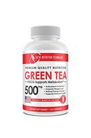 Green Tea Extract 500mg - 120 Vegetarian Capsules - EGCG - Supports Weight Loss and Boost Metabolism - Energy - Immune Health - TNT Supplements
