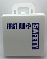 Plastic First Aid Box Empty 5” x 5” x 2.5” # 209-000