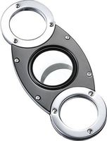 Visol VCUT61 Manitoba Black and Silver Cigar Cutter