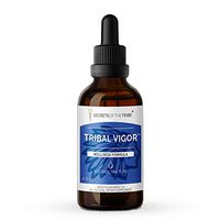 Secrets Of The Tribe - Tribal Vigor, Men’s Wellness Formula, Herbal Supplement Blend Drops Alcohol Liquid Extract (4 fl oz)