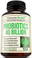 Probiotics 40 Billion CFU Supplement. Helps Improve Digestive, Urinary and Immune Health. Promotes Positive Probiotic Balance and Optimal Nutrient Absorption. Boosts Immune System. Gluten Free